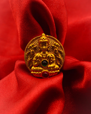 Handmade Fashion Jewelry Parvati Ring Hindu Gods Goddesses Om Cosplay Art  Symbol Cute Uma Devi Gauri|Amazon.com